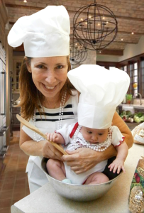 The Levine Girls in the Kitchen